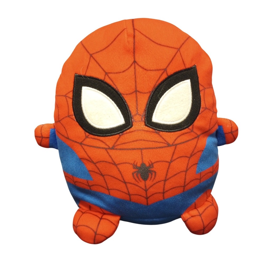 Disney Marvel Spiderman Cuutopia Plush Toy Red Blue Superhero Character 8 Inch